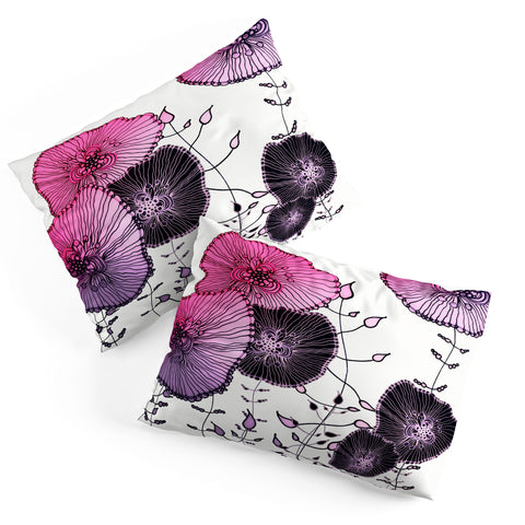 Monika Strigel Mystic Garden Pink Pillow Shams