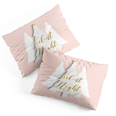 Monika Strigel SILENT NIGHT ROSE Pillow Shams