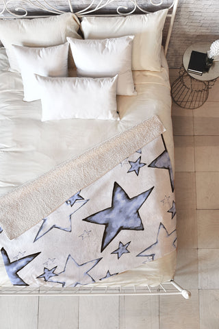 Monika Strigel Sky Full Of Stars Fleece Throw Blanket