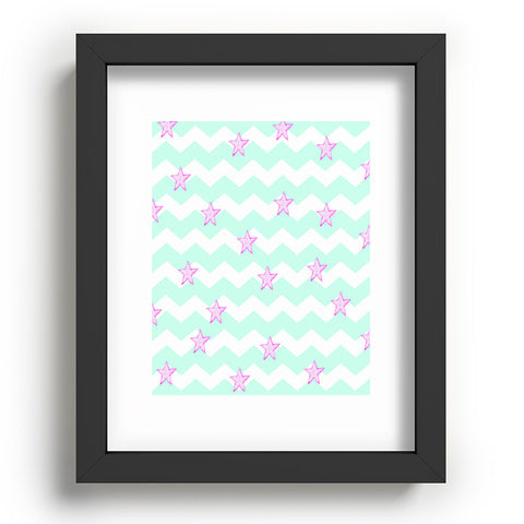 Monika Strigel Sweet Stars And Mint Candy Recessed Framing Rectangle