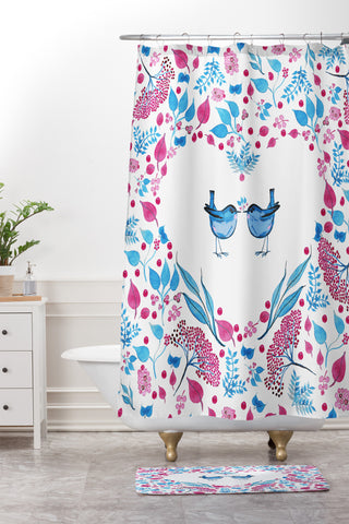 Monika Strigel THE GIFT SPRING EDITION Shower Curtain And Mat