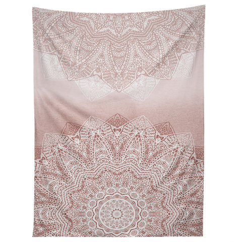 Monika Strigel THERE GOES THE FEAR ROSE BLUSH Tapestry