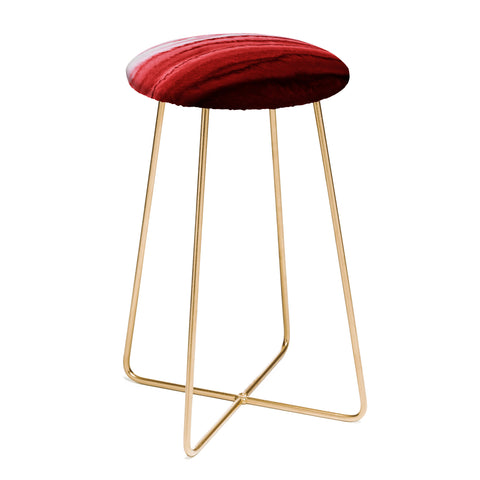 Monika Strigel WITHIN THE TIDES CRANBERRY PIE Counter Stool