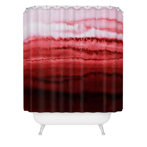 Monika Strigel WITHIN THE TIDES CRANBERRY PIE Shower Curtain