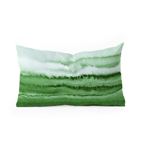 Monika Strigel WITHIN THE TIDES FRESH FOREST Oblong Throw Pillow