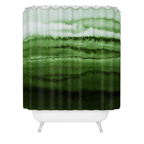Monika Strigel WITHIN THE TIDES FRESH FOREST Shower Curtain