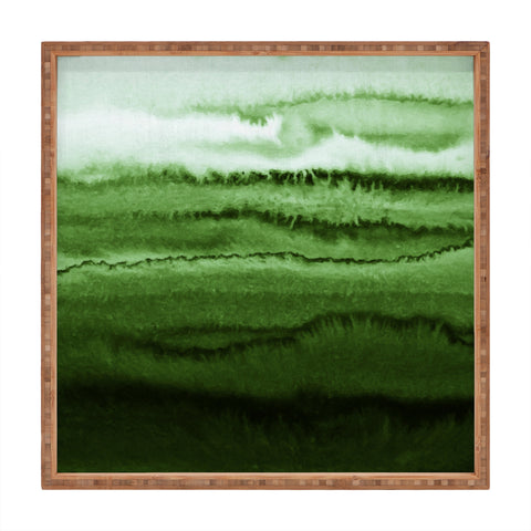 Monika Strigel WITHIN THE TIDES FRESH FOREST Square Tray