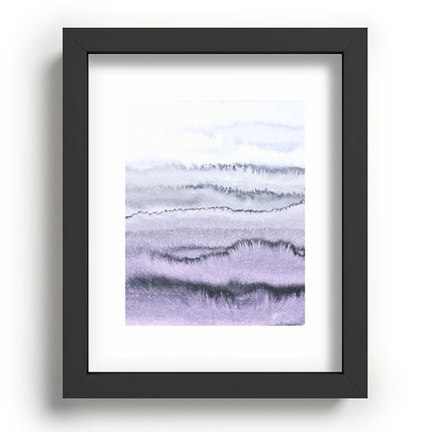 Monika Strigel WITHIN THE TIDES LILAC GRAY Recessed Framing Rectangle