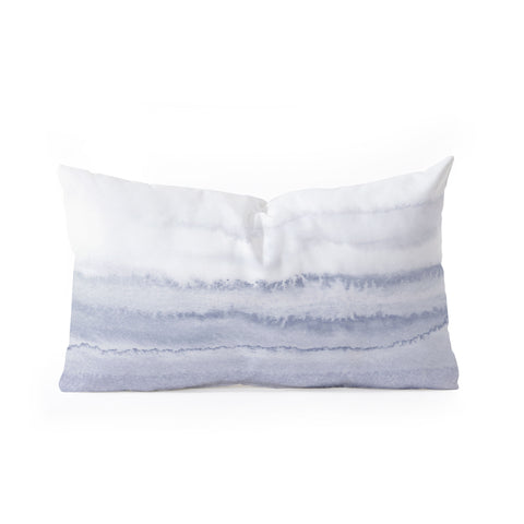 Monika Strigel WITHIN THE TIDES LILAC GRAY Oblong Throw Pillow