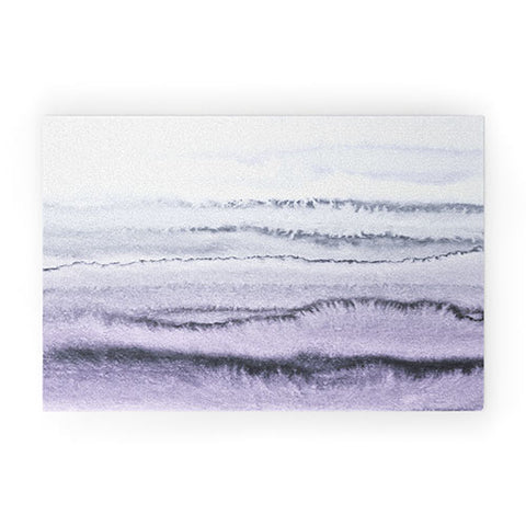 Monika Strigel WITHIN THE TIDES LILAC GRAY Welcome Mat