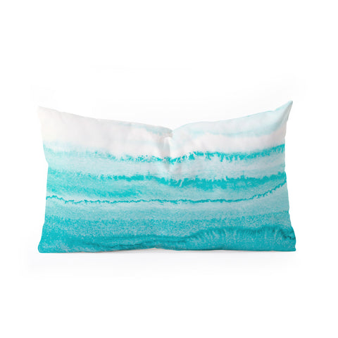 Monika Strigel WITHIN THE TIDES LIMPET SHELL Oblong Throw Pillow