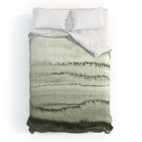 Monika Strigel WITHIN THE TIDES SAGE GREEN Comforter