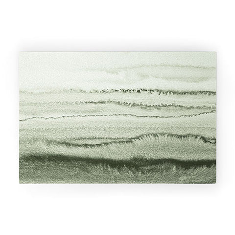 Monika Strigel WITHIN THE TIDES SAGE GREEN Welcome Mat