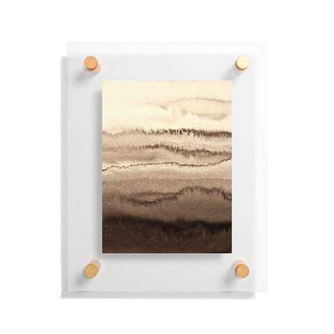 Monika Strigel WITHIN THE TIDES SAND AND STONES Floating Acrylic Print