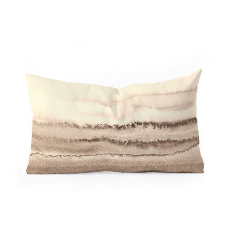 Monika Strigel WITHIN THE TIDES SAND AND STONES Oblong Throw Pillow