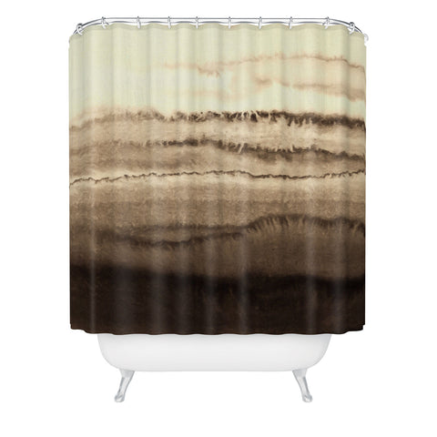 Monika Strigel WITHIN THE TIDES SAND AND STONES Shower Curtain