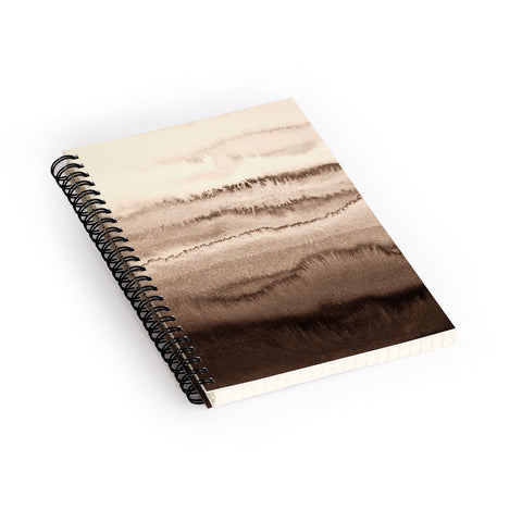 Monika Strigel WITHIN THE TIDES SAND AND STONES Spiral Notebook