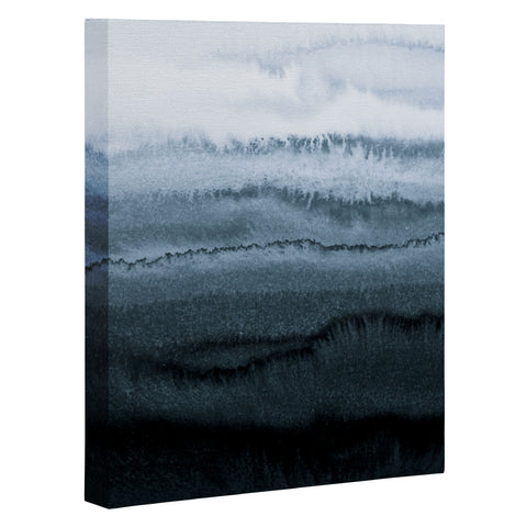 Monika Strigel WITHIN THE TIDES STORMY WEATHER GREY Art Canvas