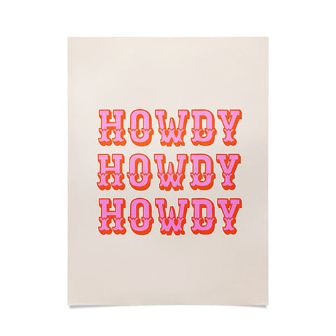 Morgan Elise Sevart howdy howdy Poster