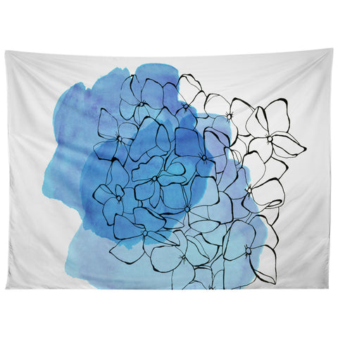 Morgan Kendall blue hydrangea Tapestry