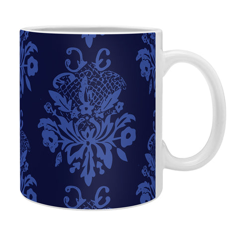 Morgan Kendall blue lace Coffee Mug