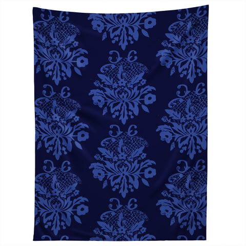 Morgan Kendall blue lace Tapestry