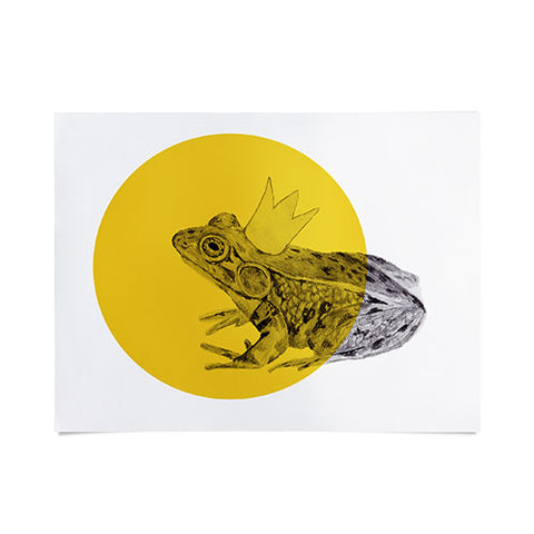 Morgan Kendall Gold Frog Prince Poster