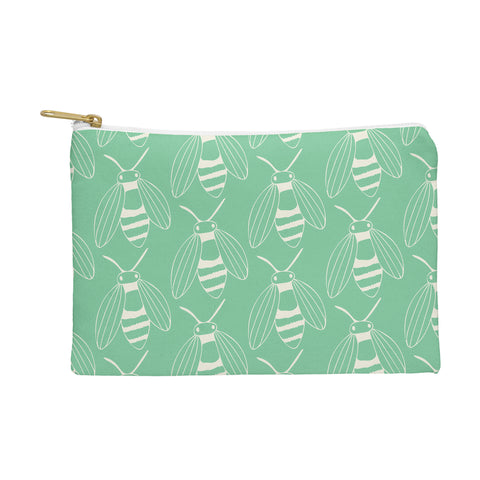 Morgan Kendall green bees Pouch