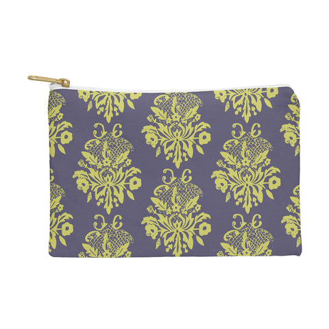 Morgan Kendall green lace Pouch