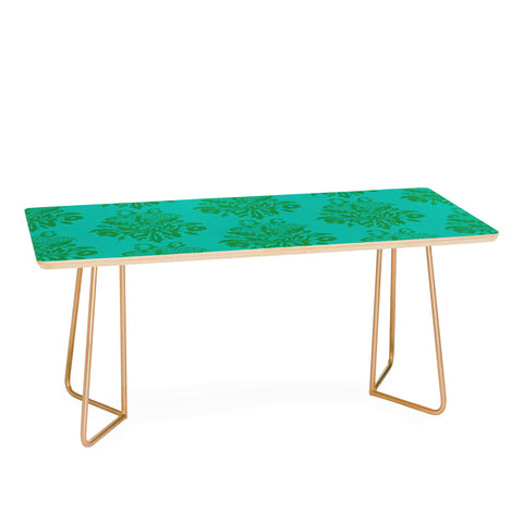 Morgan Kendall kelly green lace Coffee Table