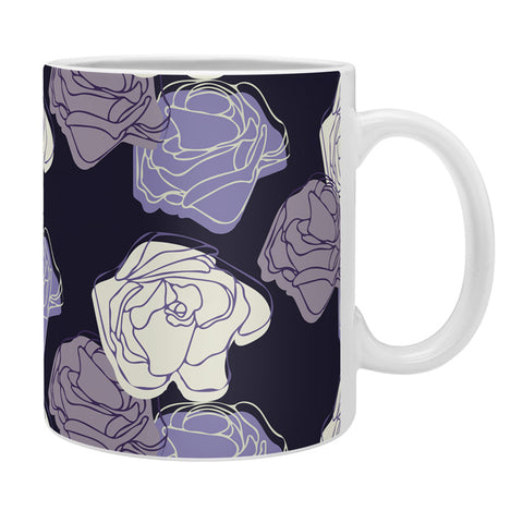 Morgan Kendall lavender roses Coffee Mug
