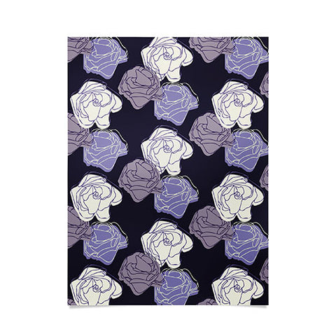 Morgan Kendall lavender roses Poster