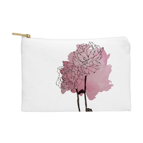 Morgan Kendall peonies Pouch