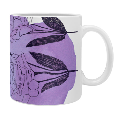 Morgan Kendall purple lisianthus Coffee Mug