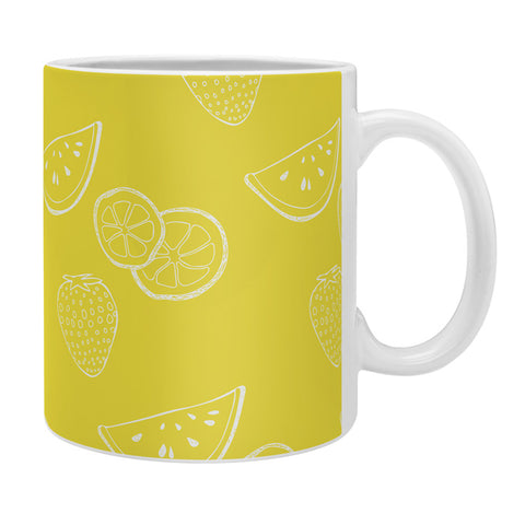 Morgan Kendall yellow summer fruit Coffee Mug