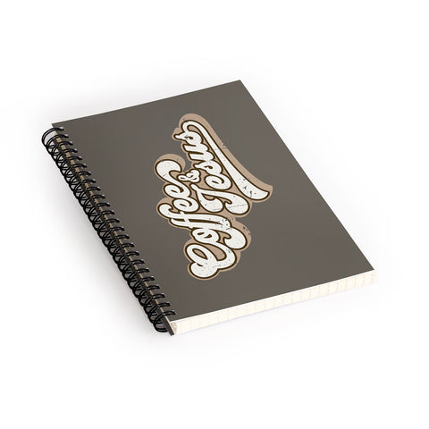 move-mtns Coffee and Jesus Spiral Notebook