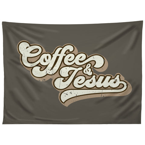 move-mtns Coffee and Jesus Tapestry
