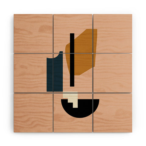 mpgmb Shape Study 2 Lola Collection Wood Wall Mural