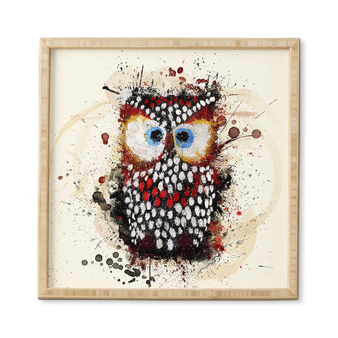 Msimioni The Owl Framed Wall Art