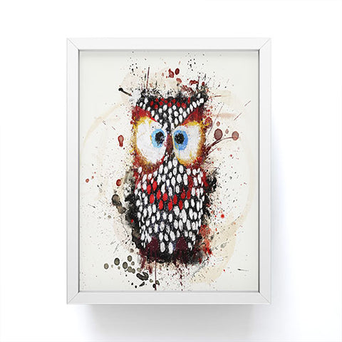 Msimioni The Owl Framed Mini Art Print