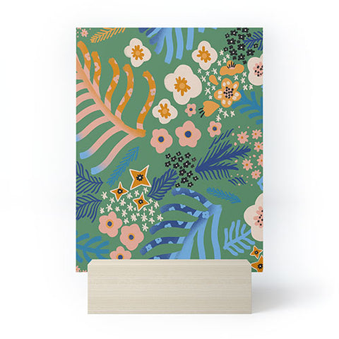MSRYSTUDIO Flowers whisper Mini Art Print
