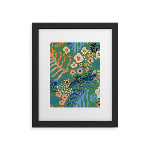 MSRYSTUDIO Flowers whisper Framed Art Print