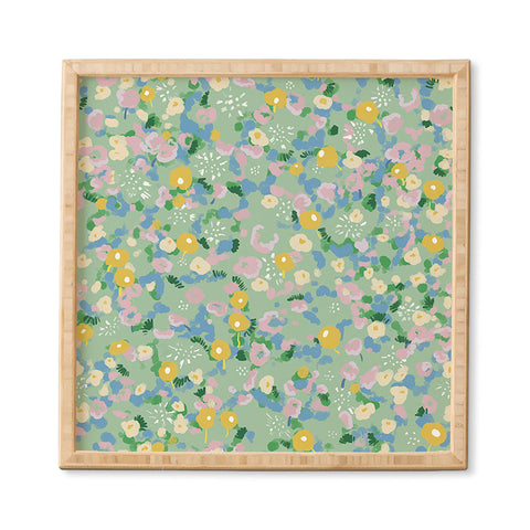 MSRYSTUDIO Joy of Flowers v2 Framed Wall Art