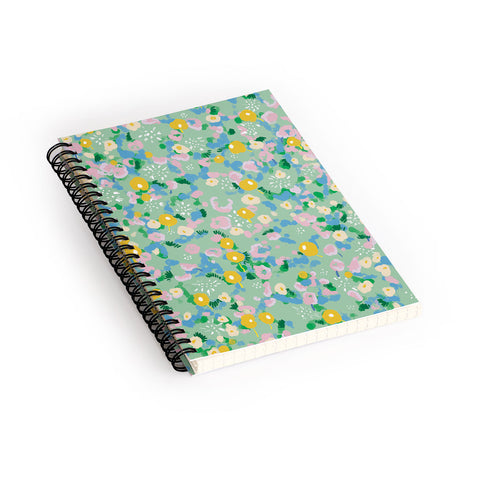 MSRYSTUDIO Joy of Flowers v2 Spiral Notebook