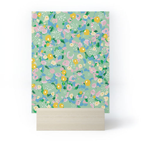 MSRYSTUDIO Joy of Flowers v2 Mini Art Print