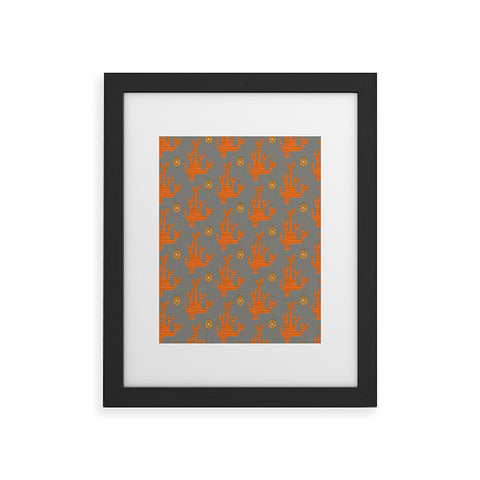 Mummysam Coral 3 Framed Art Print