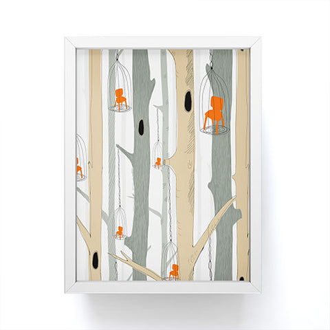 Mummysam Forest Of Chairs Framed Mini Art Print