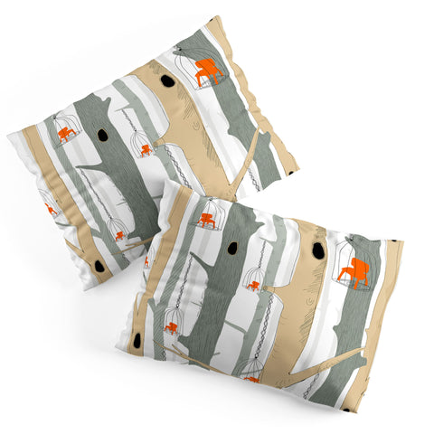 Mummysam Forest Of Chairs Pillow Shams