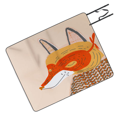 Mummysam Mr Fox Picnic Blanket