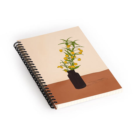 Nadja Branch Gift Terracotta Spiral Notebook